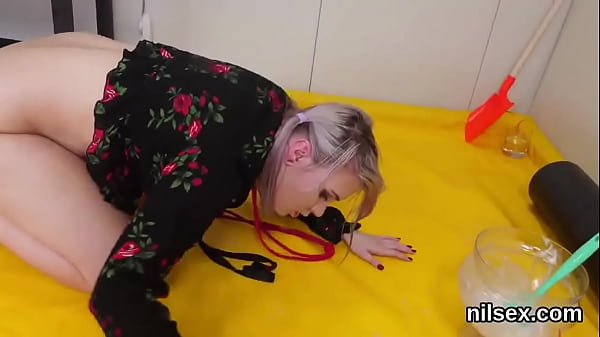 Spicy nympho was brought in anal loony bin for harsh treatment