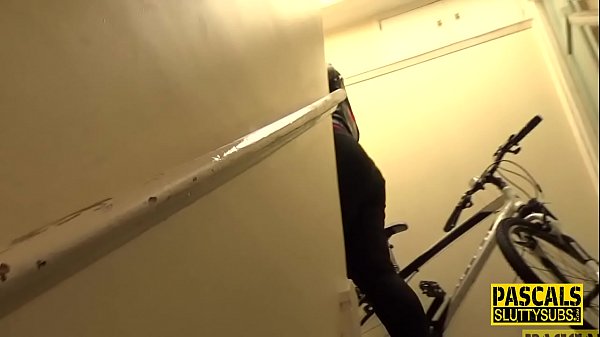 Tattooed big submissive gets fucked roughly