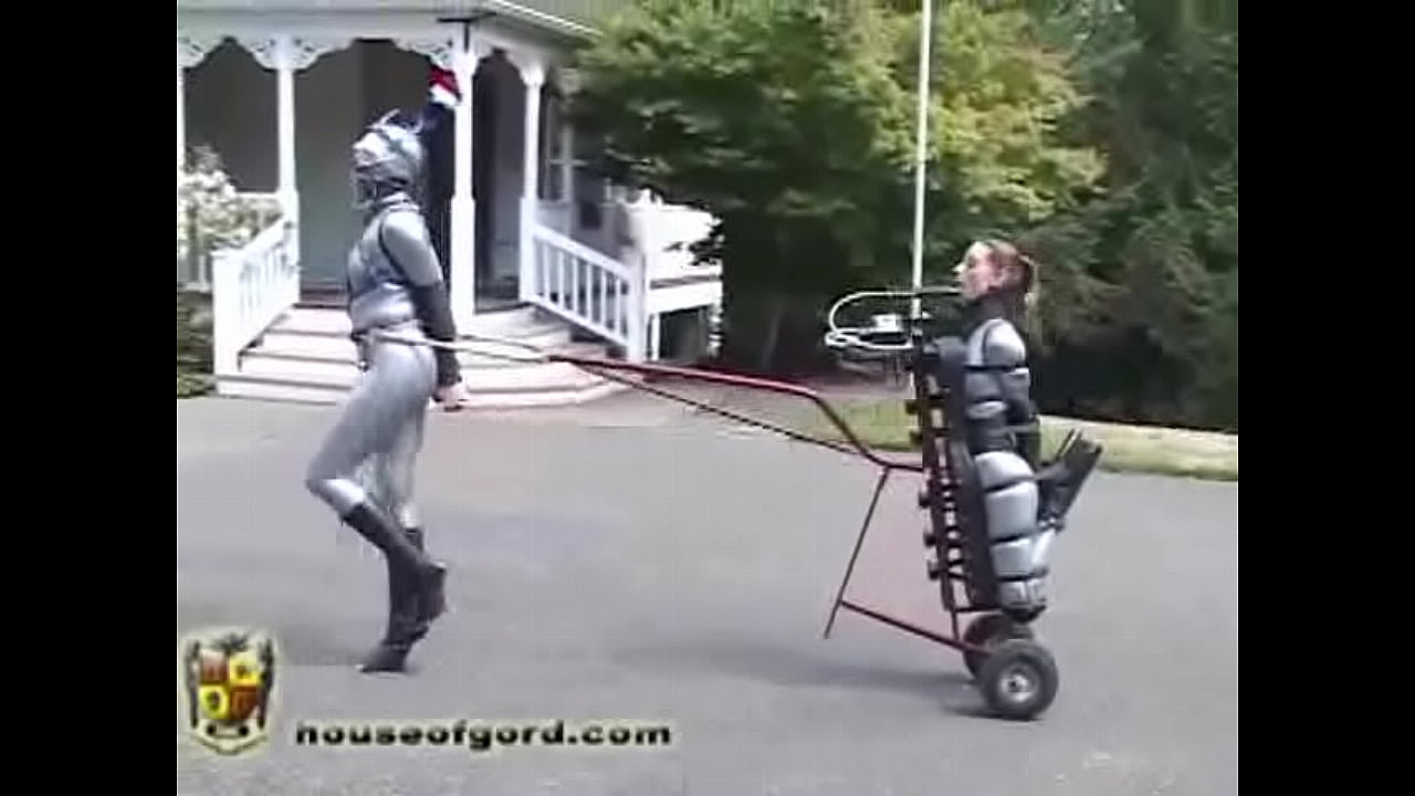 HOUSE OF GORD  Latex Pony Cart