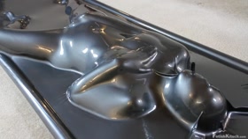 FetishKitsch Orgasm in Vacum bed