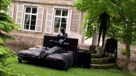 Fetish Porn – Black Rubber Outdoors