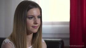 Public Disgrace – All Natural Busty Brunette Anal Slut First Time DP on Public Disgrace!