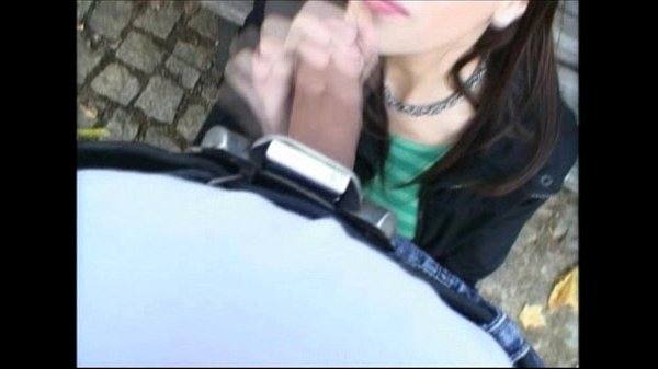 Thepainfiles - Real amateurs homemade public sex footage of Scorpions outdoor blowjob and exhib 6