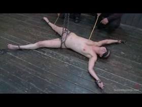 Bitch squirting in chains