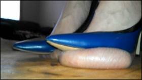 CBT – Brutal Ball Stomping with High Heels