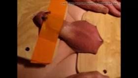 CBT – Extreme Cock and Ball Torture – Nailed to Board