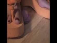 CBT – Trampling His cock – Homemade