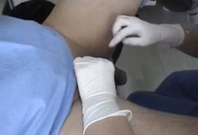 Needles vs cock and balls