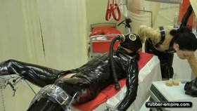 Rubber Empire Lady Ashley Orgasm Control Medical Play