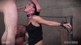SEXUALLY BROKEN INDIA SUMMER THROATFUCKED AND SPITROASTED
