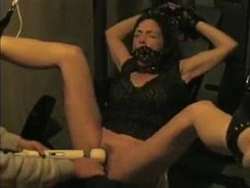 Tied and forced to cum