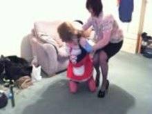Trans BDSM – Sissy boy Ballkicking