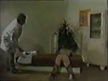 Vintage BDSM – Vintage Whipping with dressage whip