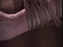 Tied and hot waxed
