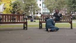 Foot worshipper