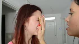 BDSM Lesbians – Humiliating Her Bitch with a Strict Hand
