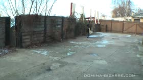 Lady Taking Her Pony For a Walk