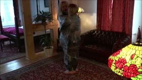 BDSM Lesbians – Plastic Wrapped Girls