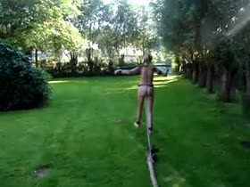 Sklavin Bei Der Arbeit – German BDSM